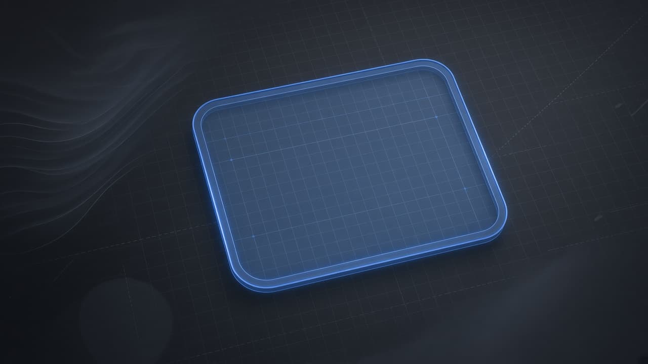 Abstract blueprint visual for Cursor project rules